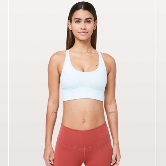 lululemon athletica Other - Lululemon Free to be Moved Bra Sheer Blue